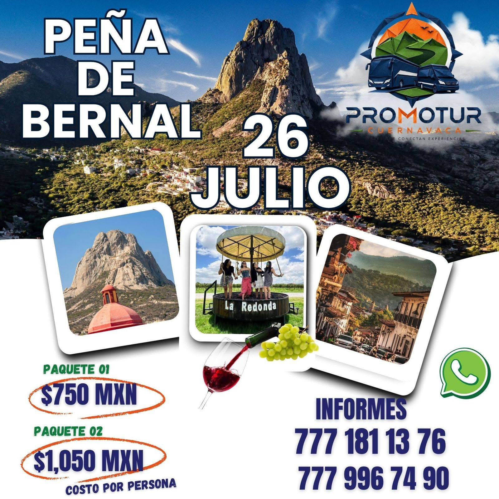 Promoción Peña de Bernal 26 de julio